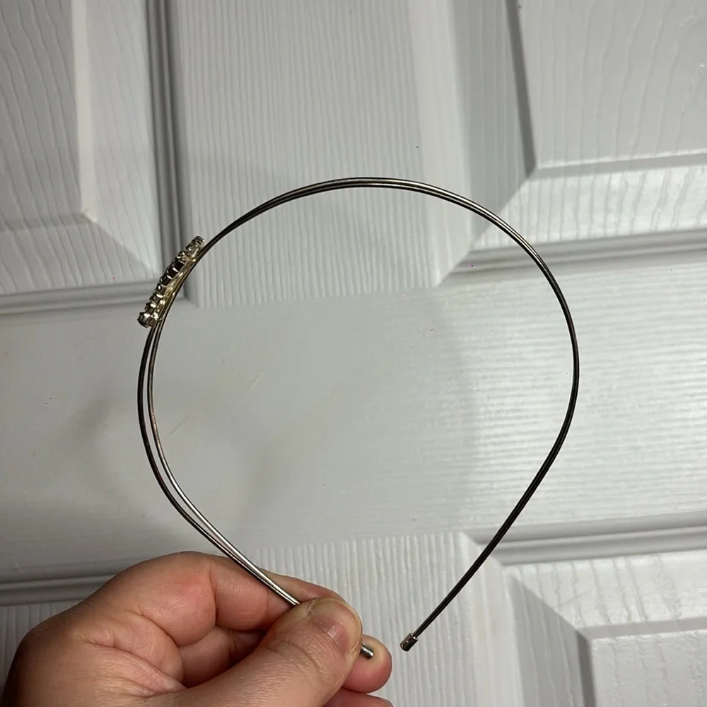 Silver Crown Headband